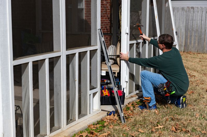 Products For Screen Porch Repairs in use