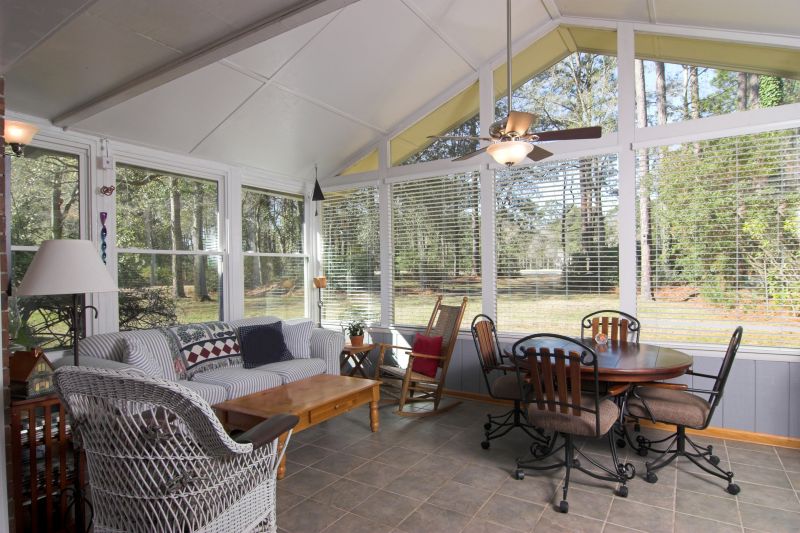Sunroom with Professional Finishing